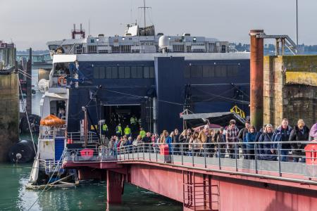 Port Saint-Malo Sortie Ferry 2017 ©Clauzier